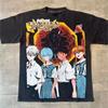 Neon Genesis Evangelion Anime Printed T Shirt Men's and Women's T Shirt Men's Top Sports T Shirt Men's T Shirt Summer Tee 2026