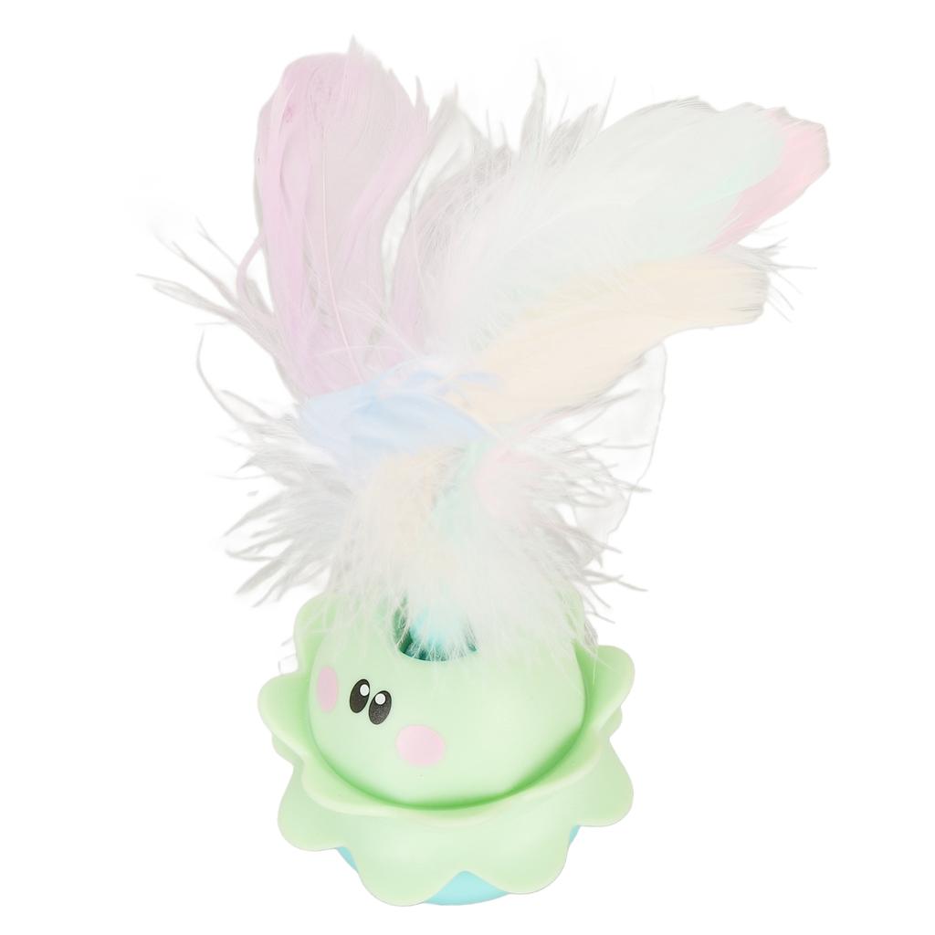 Katzenfeder Spielzeug Elektrische Automatische Rotation Kätzchen Spielzeug Interaktiv Angstreduktion Katzenspielzeug für