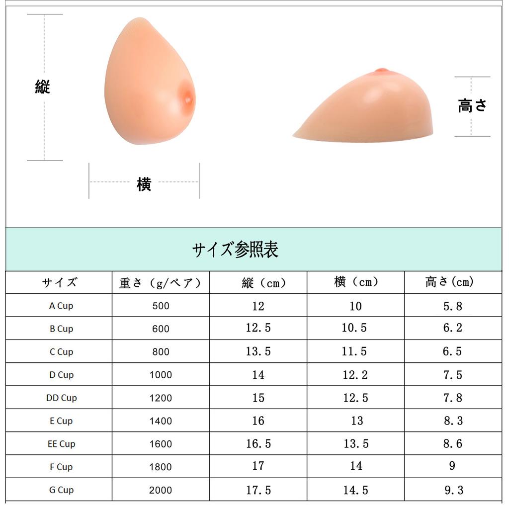 Silicone Artificial Silicone Breast Breast Cancer Breast Removable Silicone Bare Silicone Breasts [SUPERPAD] Bust, Breast, Back, Breast, Pad, Pad,