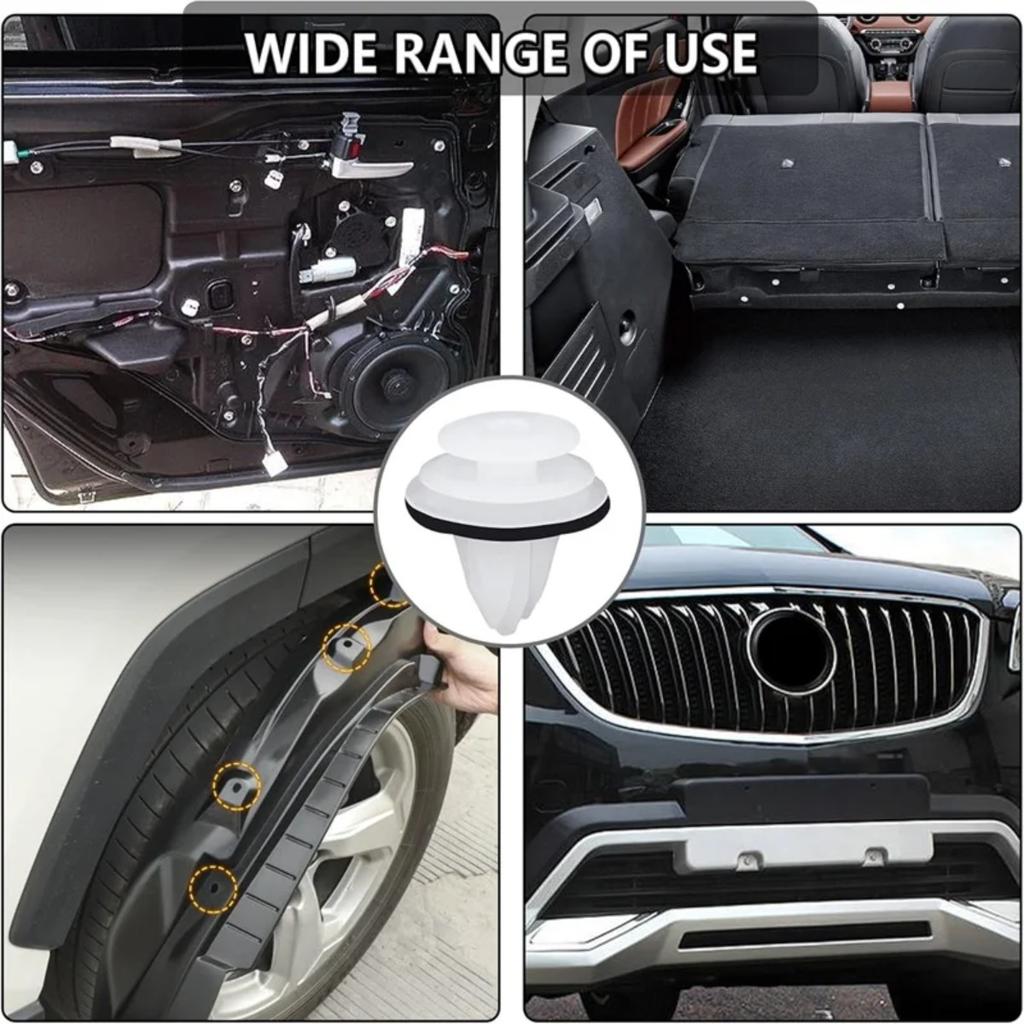 20/50Pcs Car Door Panel Clips, Universal Auto Bumper & Fender Fasteners, Automotive Replacement Clips