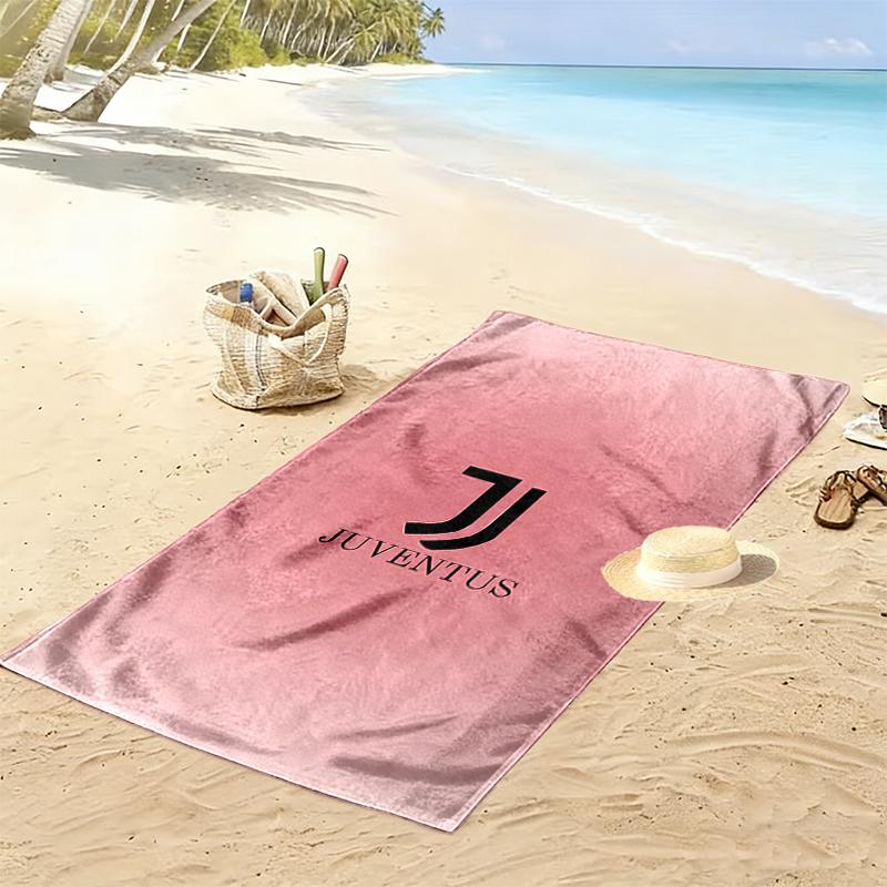 Serviette de plage Juventus Football Club Parfaite pour les voyages, les activités de plein air, la baignade, le camping, la randonnée