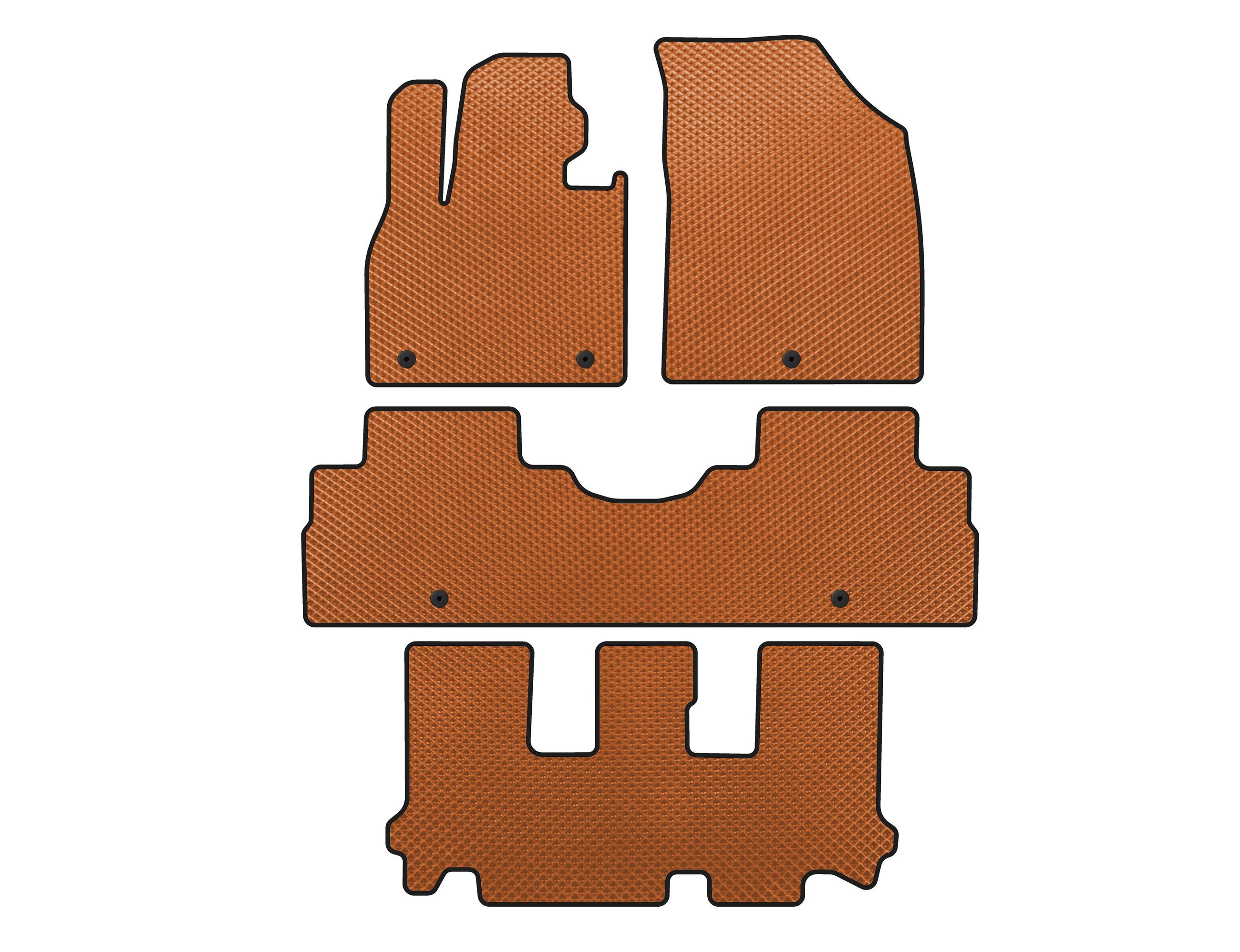 

EVA mats (3 rows, 8-seater, Orange) for Hyundai Palisade