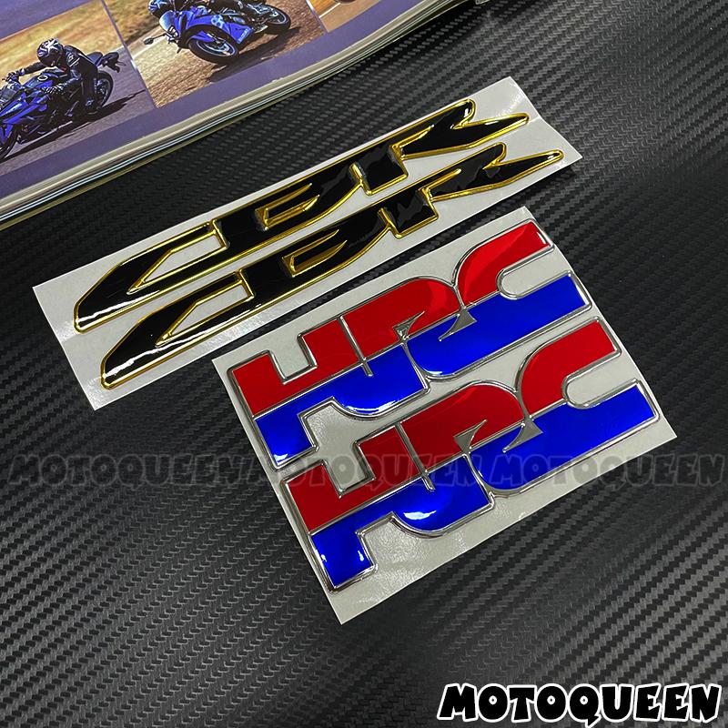 MPC4 For Honda HRC CBR 250R 500R 650R 600 F2 F3 F4 F5 1000 RR Motorcycle Fairing 3D Label Emblem Logo Fuel Tank Pad Decals Stickers