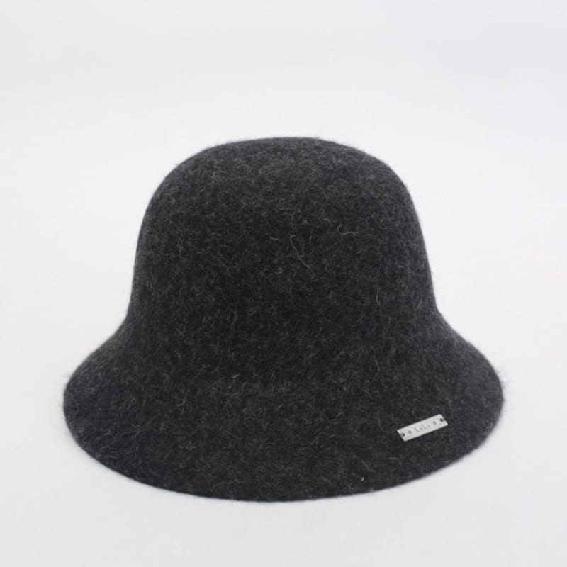 

LALA Wool Knit Classic Hat - D Gray FREE