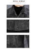 Men's Velvet-Lined Wool Jacket - Warm Winter Short Coat