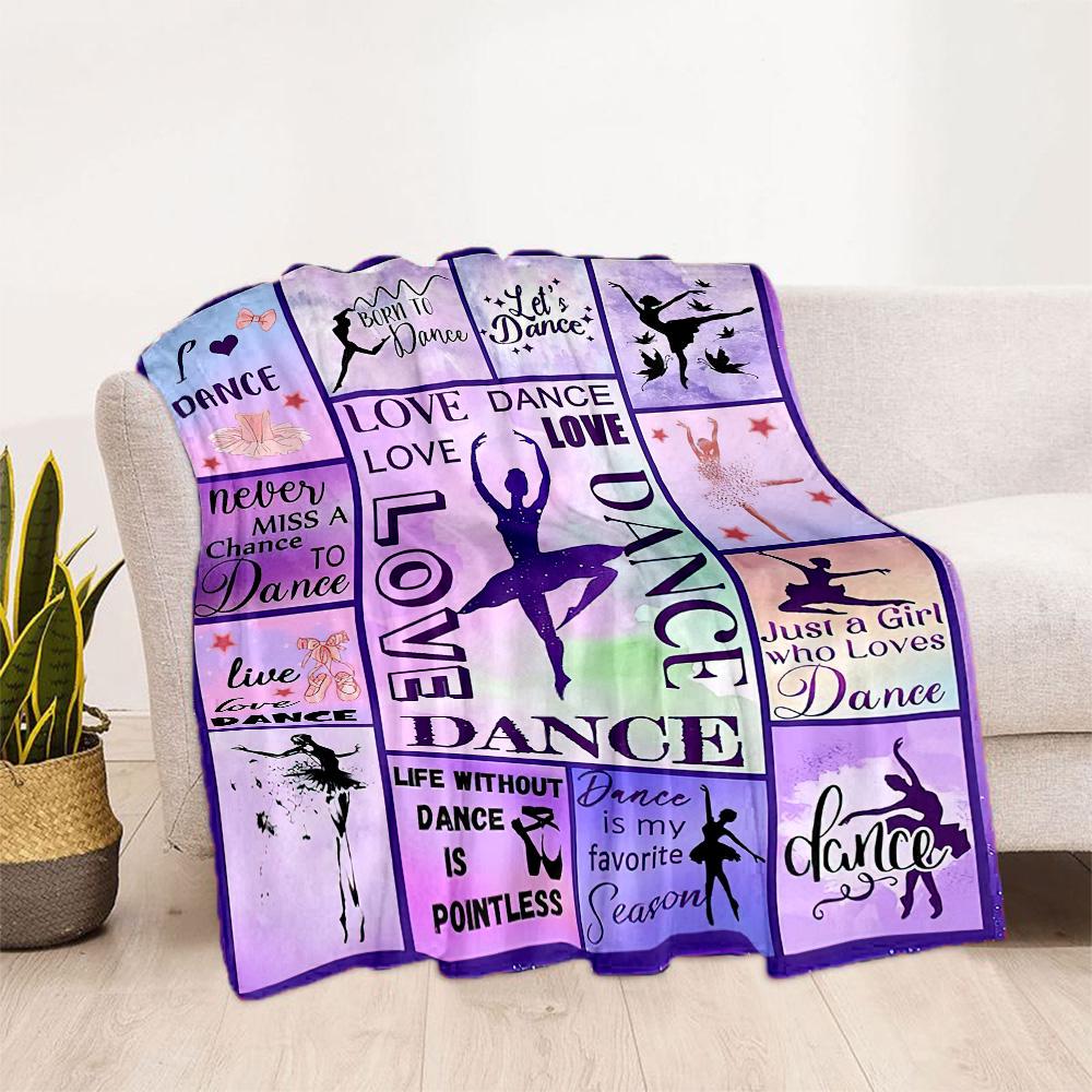 Gymnastics Word Cloud Art Blankets Are Suitable for Living Rooms, Bedrooms, Camping, and Other Places, Making Them an Ideal Choice for Gifts.