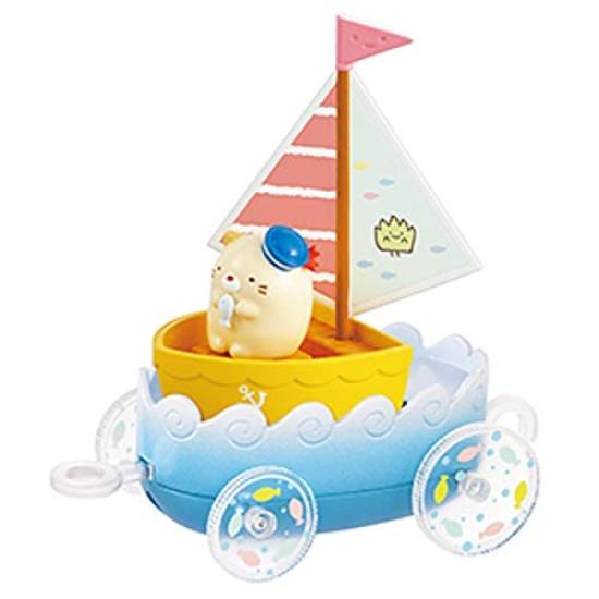 RE-MENT Sumikko Gurashi Sumikko Yacht Donburako BOX Produkt, 6 Typen, 6 Stück