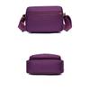 Unisex Casual Shoulder Bag - Adjustable Shoulder Strap, Multi Compartment Design, Portable and Lightweight, Suitable for Daily Commuting and Travel