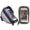 Universal MTB Bike Frame Front Tube Bag Practical Waterproof Touch Screen Phone Stand Pannier Necessary Outdoor Cycling Supplies