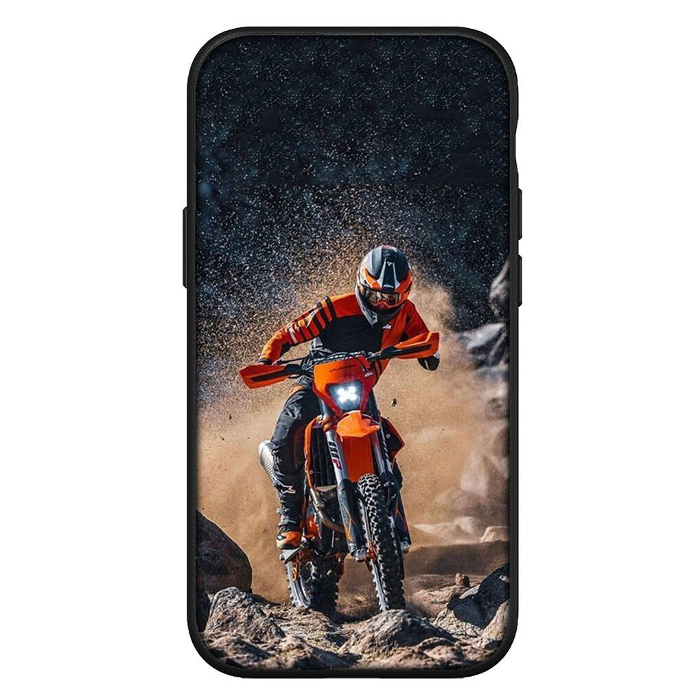For Samsung Galaxy S25 S24 S23 S22 Ultra FE Plus A37 A57 A56 A55 A06 A16 A15 A36 A26 A35 A05 A25 A54 A34 Phone Case Motorcycle Mobile Moto Cross Cover