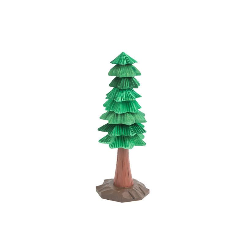 Wooden Holiday Ornaments Set With Modern Style For Christmas Home Decor