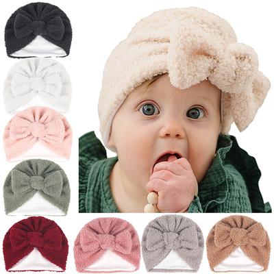Warm Baby Hat Thick Fabric Baby Girl Boy Hats Winter Infant Newborn Beanies Kids Bonnet Hats Baby Accessories