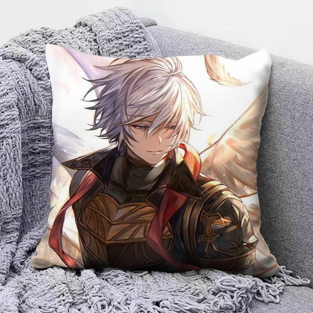Granblue Fantasy Žaidimo Anime Pagalvės Užvalkalai Namų Sofos Pagalvės Užvalkalai ir Dekoratyviniai Individualūs