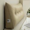 Triangular Headboard Pillow Bed Wedge Pillow With Side Pocket Headboard