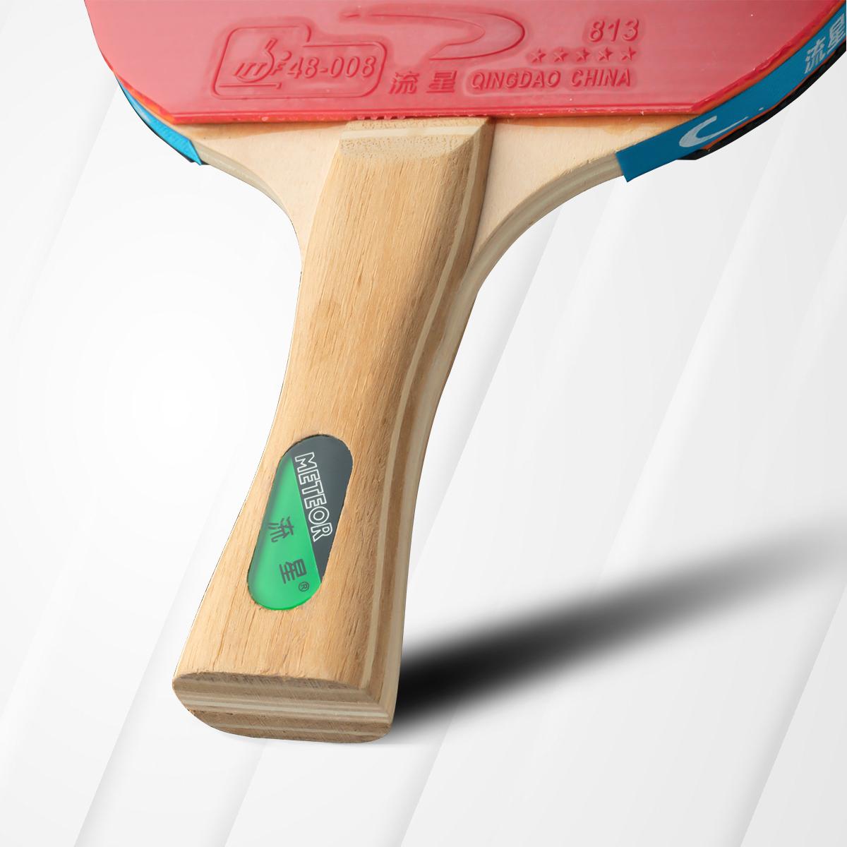 Gomme Da Ping Pong Fast Attack: Spessore 2,2 Mm, Durezza 39, Tipo Inverso, Rosso E Nero, Confezione Da 4