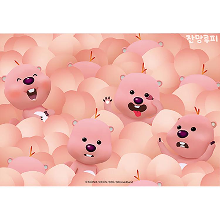 500 Piece Jigsaw Puzzle - Pororo Jammang Loopy Peach, Popular Korean Puzzle