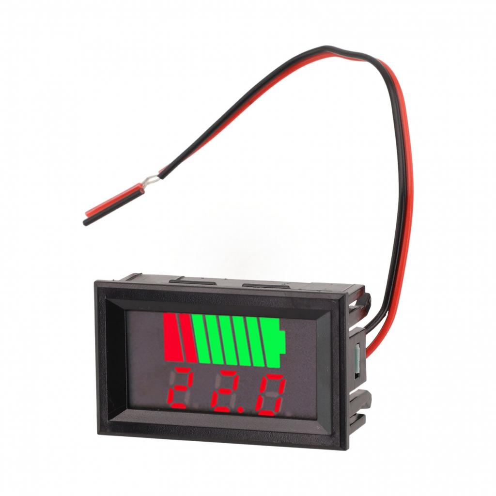 Power Meter Battery Charge Indicator Lithium Battery V