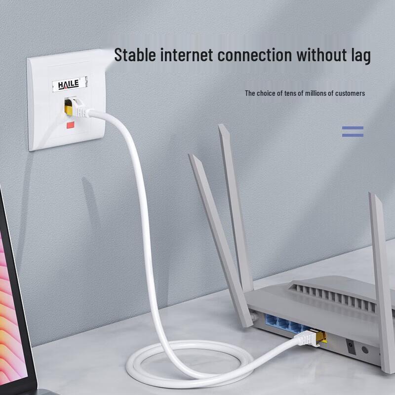HAILE CAT6A Double Shielded Network Cable