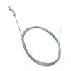 Lawn Mower Throttle Cable Assembly for Repair, 200 cm x 1.5 mm Control Cable with Z Bent Hook End for Linkage