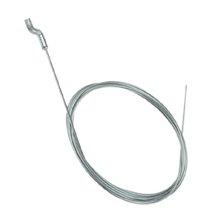 Lawn Mower Throttle Cable Assembly for Repair, 200 cm x 1.5 mm Control Cable with Z Bent Hook End for Linkage