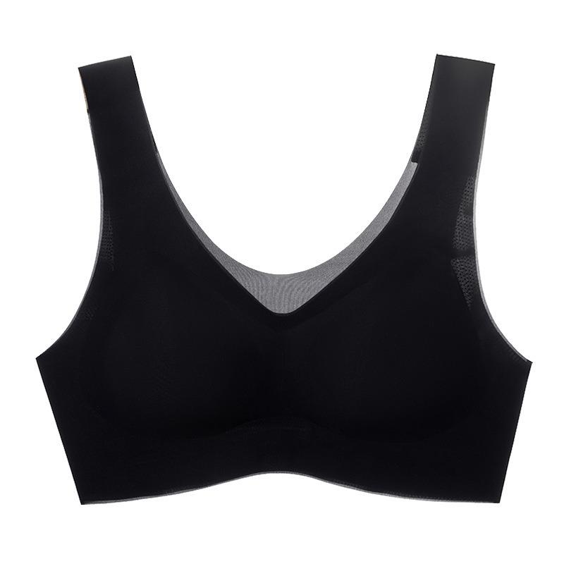 Women S Thin Breathable No Wire Plus Size Comfortable Middle Aged Bra