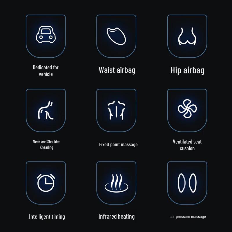 CLORIS Car Seat Massager Cushion