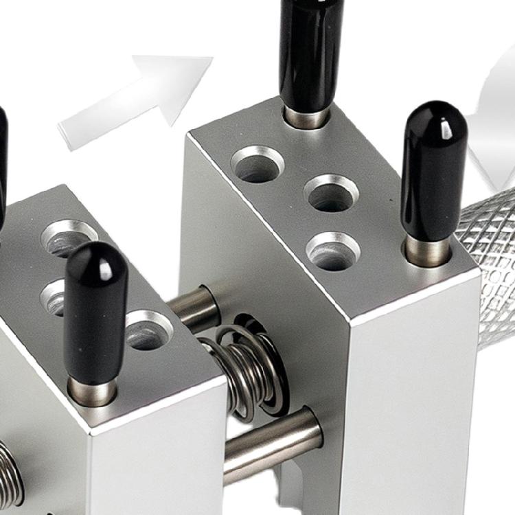 Space Saving Adjustable Miniature Metal Clamp Vise Ideal For Hobbyists And Technical Assembling Detailed Craft Projects