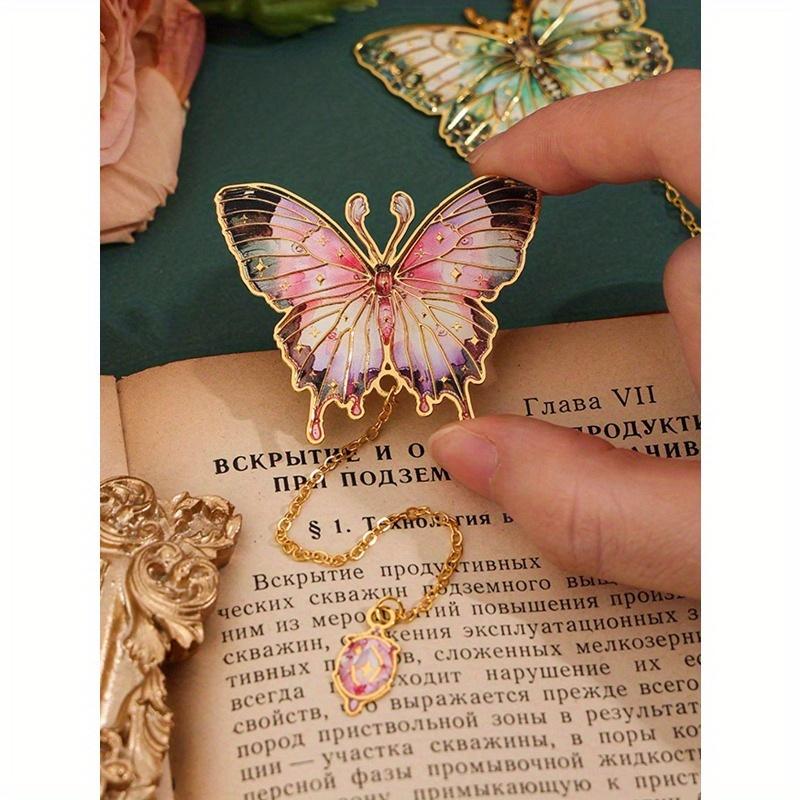 Oil Painting Style Retro Famous Painting Metal Bookmark, Handbook Reading Book Clip Book Buckle Pendant, Student Graduation Gift