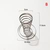 1Pcs Cone Holder Stand Ice Cream Rack French Fry Waffle Display Roll Cones Metal Basket Hand Fries Serving Steel Stainless Pizza