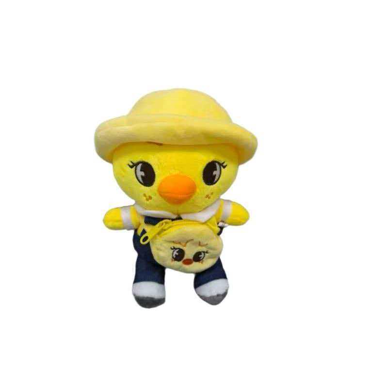 Stray Kids Plush Pendant: Cute SKZ Spring Kindergarten Card Holder Doll