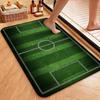 Green Soccer Field Indoor Rug Soft Nonslip Carpet For Living Room Play Area Hallway Home Party Decor Valentine'S Day Gift