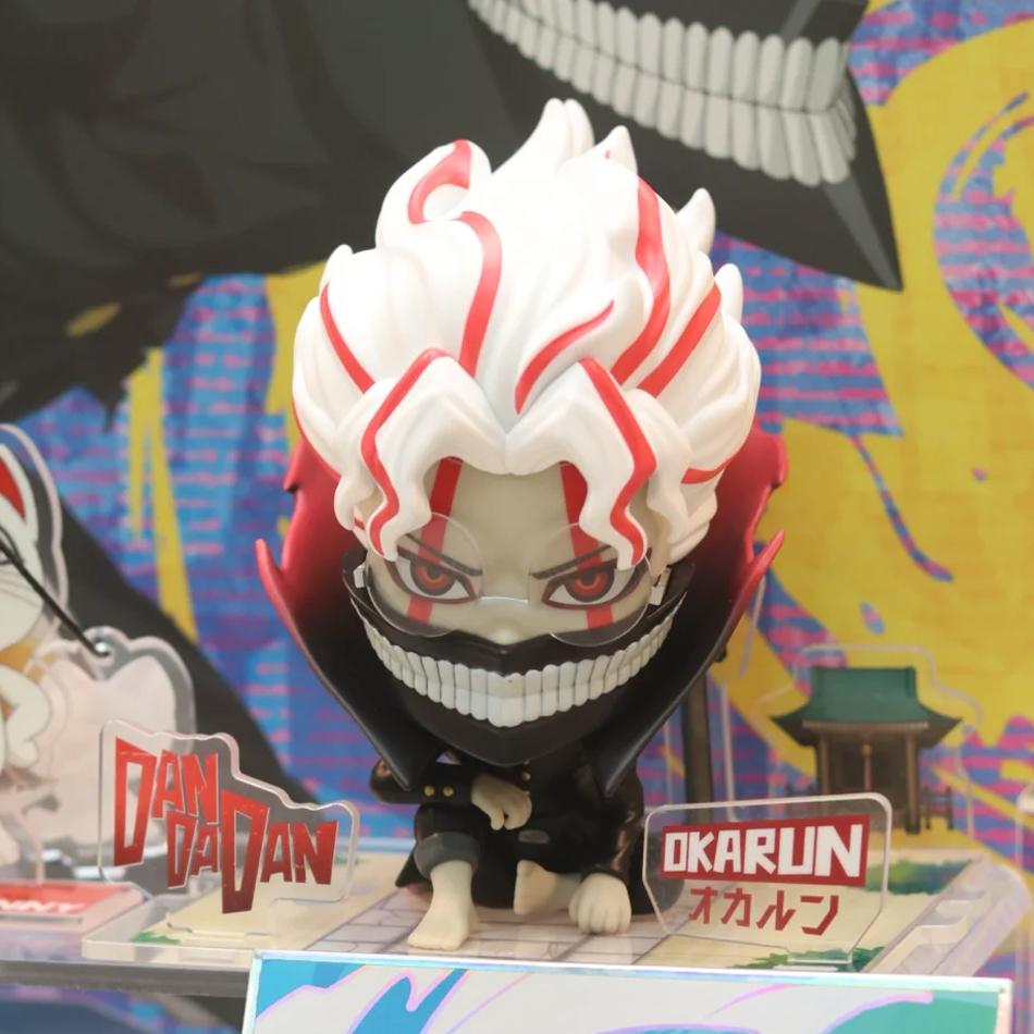 Dan Da Dan Takakura Ken Q 14cm Big Head Henshin Turbo Bachan Anime Cartoon Model Figure Pvc Periphery Doll For Collectors