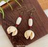 Yunnan Artistic Ethnic Fruit Earrings: Retro Natural Forest Style Design