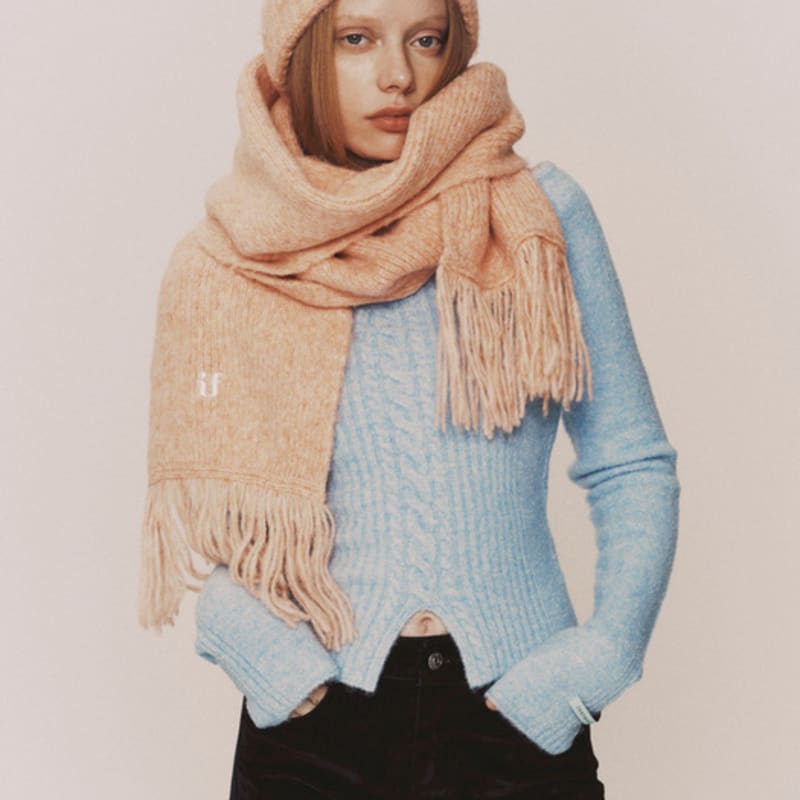 

INSTANTFUNK Мягкий шарф SALMON_FREE