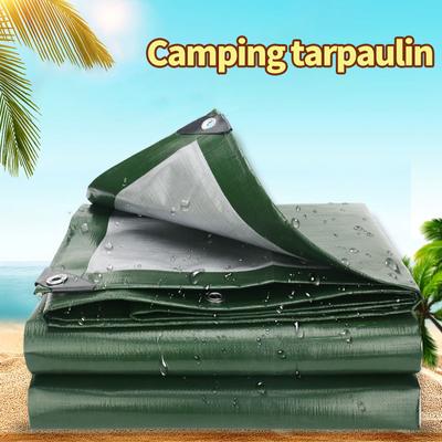 PE Tarpaulin Waterproof Rain Cloth Truck Tarp Cover Pergola Sunshade Net Camping Canopy Shed Sunshelter Awning UV Protection