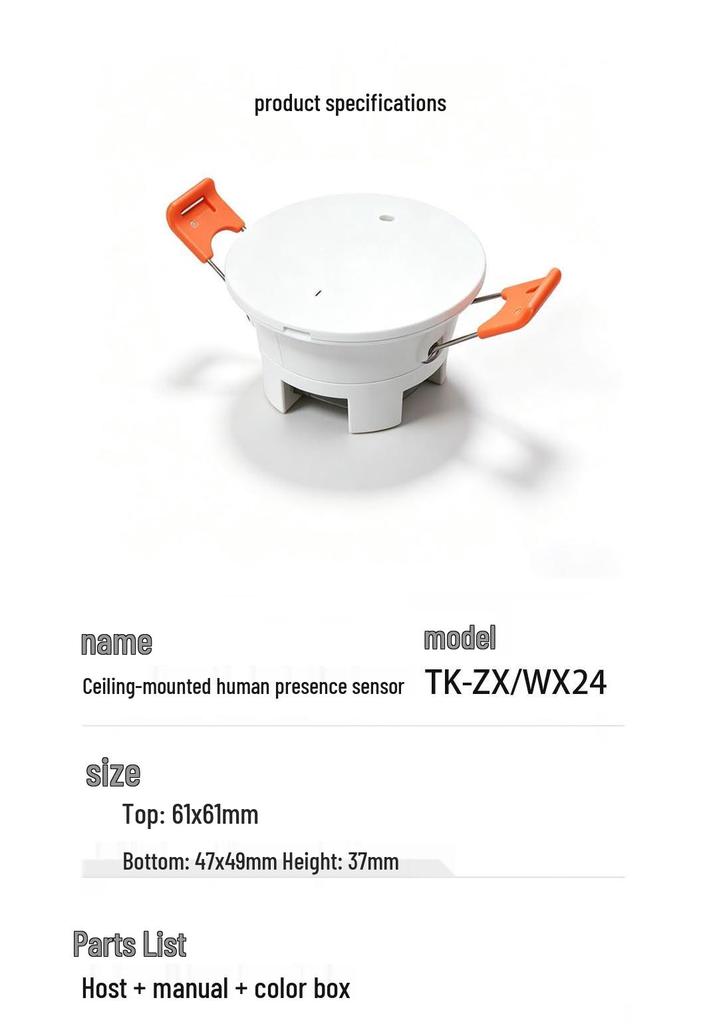 Zigbee/WiFi Ceiling-Mounted Millimeter Wave Radar Sensor for Smart Home Integration