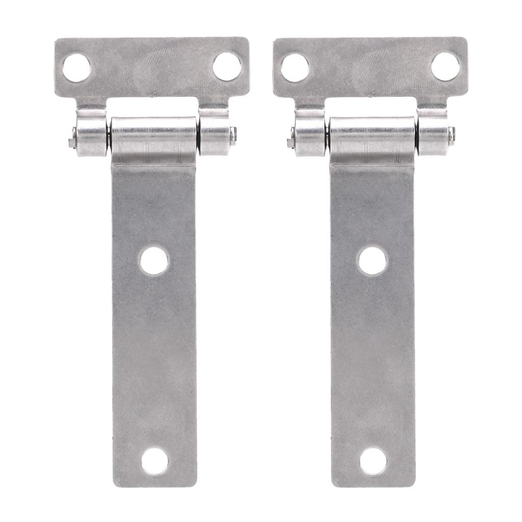 1 Pair 316 Stainless Steel Marine Grade T Hinge Sturdy Heavy Duty Boat Hinge for Yacht Interior Hatches 135x58mm