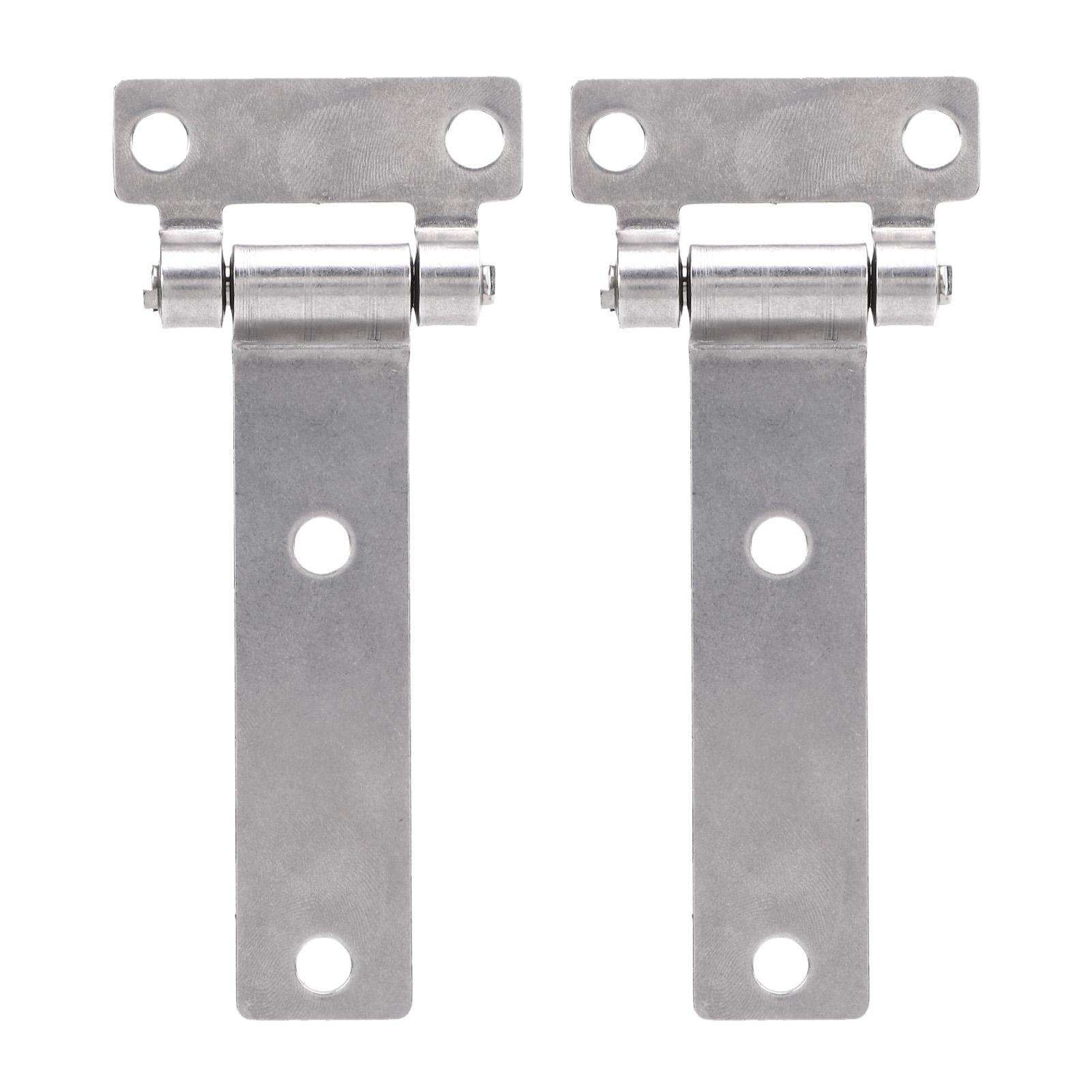 

1 Pair 316 Stainless Steel Marine Grade T Hinge Sturdy Heavy Duty Boat Hinge for Yacht Interior Hatches 135x58mm
