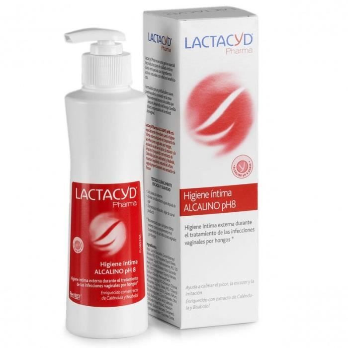 Hygiène intime - LACTACYD - Alcalin PH8 - 250 ML - Hypoallergénique - Pour femmes