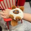 Pink Cat Plush Doll Slap Bracelet Siamese Cat Capybara Plush Wrist Band  Home Decor