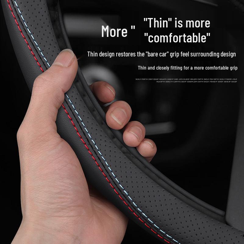 20-27 Model Changan CS55 Plus Steering Wheel Cover - 4th Gen Blue Whale Anti-Slip Grip