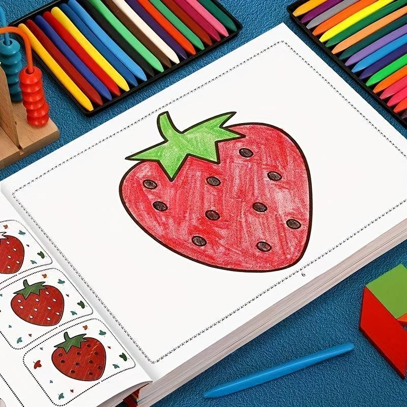 Kids Coloring Book - Doodle Drawing book,Birthday&Holiday Gift,Entry Level Drawing & Painting Book for Children Chinese Version