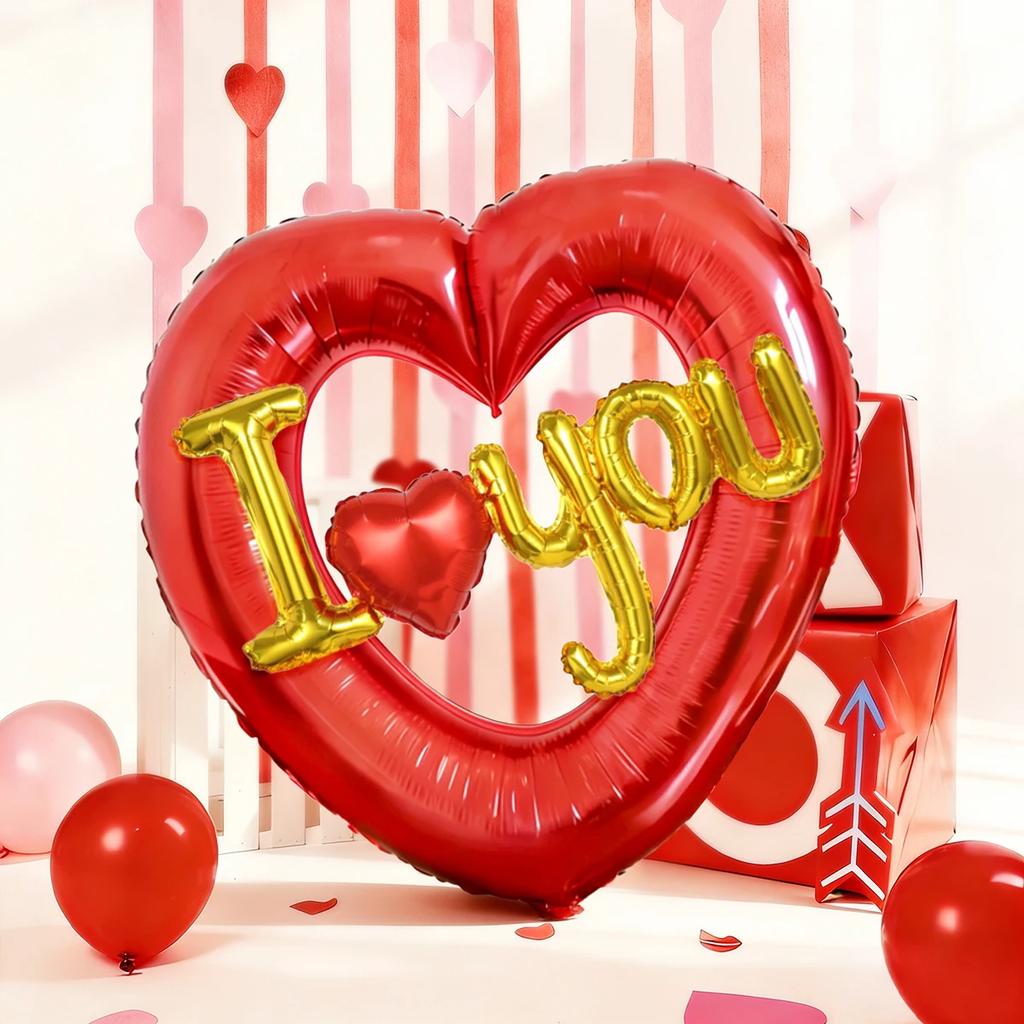 Love Balloon Wedding Theme Loveyou Balloon Set, used for weddings, anniversaries, bridal showers, bachelor parties