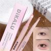 2-in-1 Lying Silkworms Eye Pencil Smudge-Proof Pink Shadow & Shimmer Highlighter Brighten Aegyo Sal Stick Korean Cosmetics