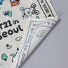 BT21 Seoul Edition Handkerchief - Soft & Stylish K-Pop Accessory