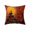 Horror Halloween Theme Pumpkin Print Pattern Cushion Cover Home Living Room Sofa Decoration Square Pillow