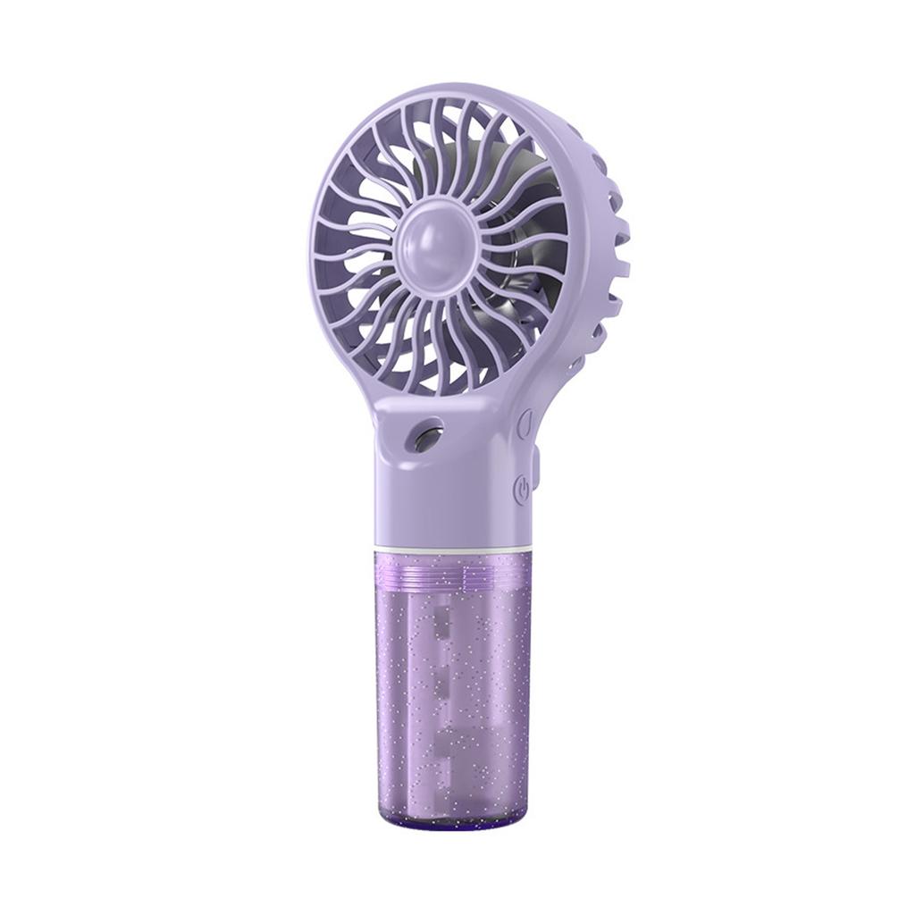 Rechargeable Handheld Fan with Spray - Portable Personal Fan for Outdoor Activities, Travel,