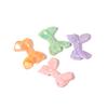 AB-Plated Acrylic Star and Bow Beads for DIY Necklaces and Hairpins