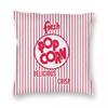 Delicious Crispy Fresh Popcorn Pillowcase Polyester Linen Velvet Printed Zip Decor Car Cushion Case