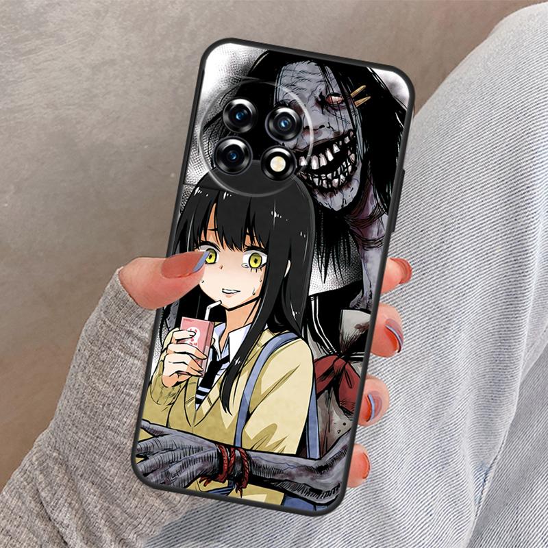 Horror Manga Style Cover For OnePlus 12 12R 13 13R 11 10 Pro 8T 10T OnePlus Nord 4 CE 3 2 Lite N30 N20 N10 Case